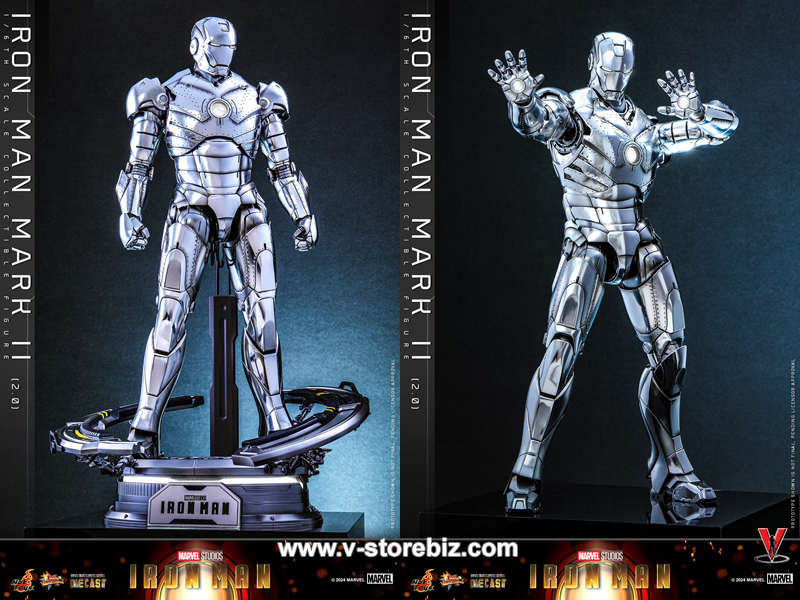 Hot Toys MMS733D59 Iron Man - Iron Man Mark II (2.0)