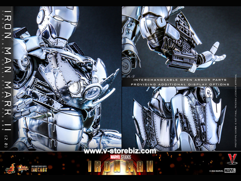 Hot Toys MMS733D59 Iron Man - Iron Man Mark II (2.0)