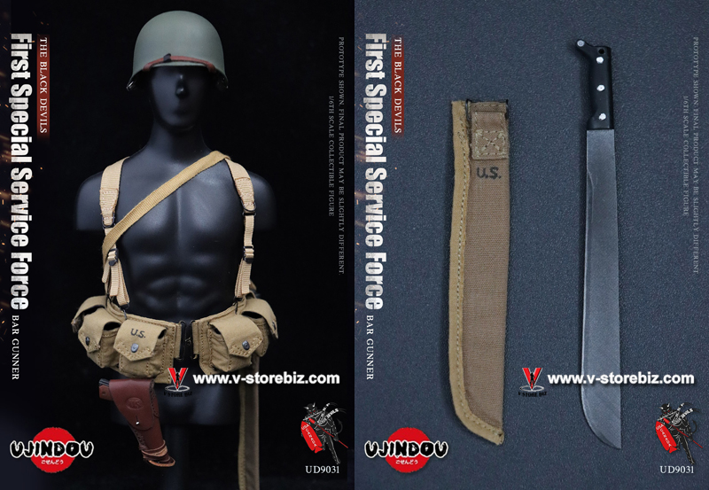 UJINDOU UD9031 First Special Service Force BAR Gunner 