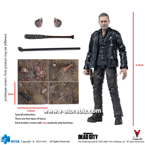 HIYA Toys 1/18 EMW0301 The Walking Dead: Negan