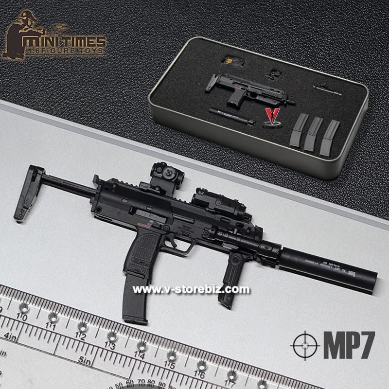 Mini Times H&K MP7 Submachine Gun (Black)