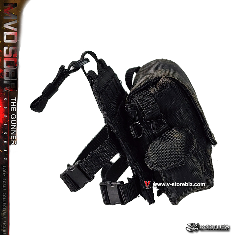 DAMTOYS 78095 Spetsnaz MVD SOBR Gas Mask Pouch