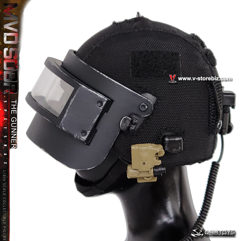 DAMTOYS 78095 Spetsnaz MVD SOBR RYS'-T Helmet & Radio