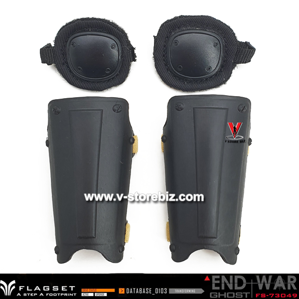 Flagset End War: Ghost Zimo Wrist Armor & Elbow Pads