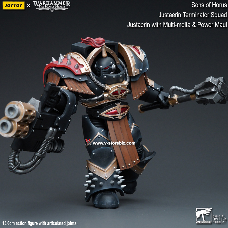 JOYTOY Warhammer The Horus Heresy: Sons of Horus - Justaerin with Multi-melta & Power Maul