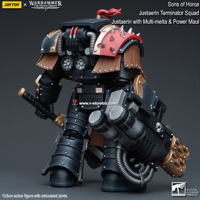 JOYTOY Warhammer The Horus Heresy: Sons of Horus - Justaerin with Multi-melta & Power Maul