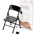 1/6 Scale Folding Chair (Black)