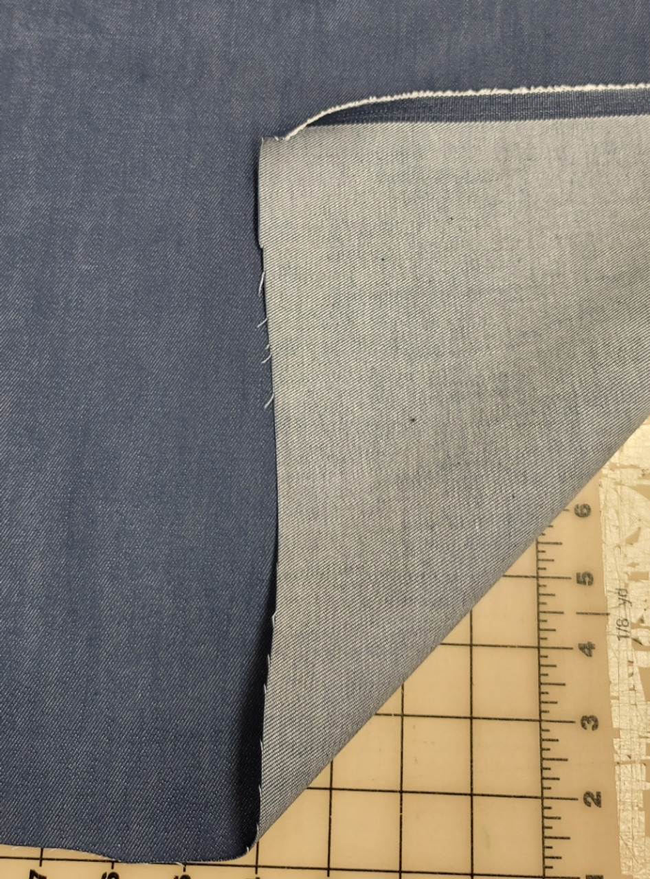 BLUE REPREVE STRETCH DENIM ~ ANGELA WOLF'S PICK