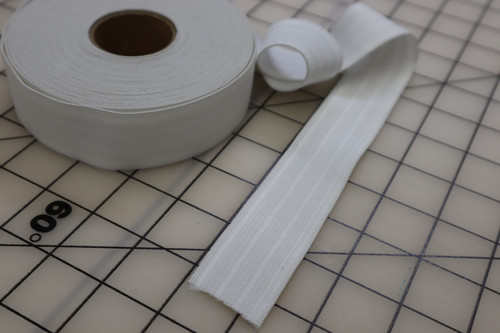 1 - 1/4" WHITE SPORT ELASTIC