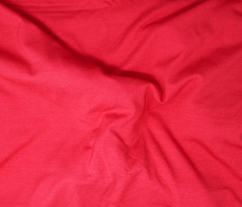 CORAL SOFTIQUE RAYON VISCOSE KNIT FABRIC - SOLD BY THE 1/2 YARD