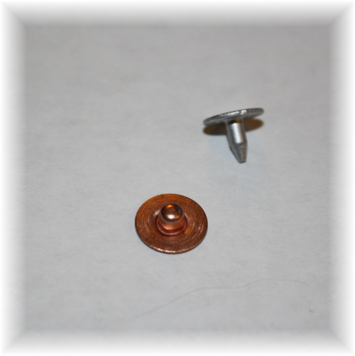 Copper Jean Nipple Rivet - Package of 12