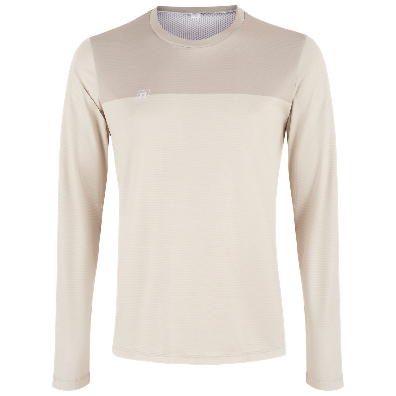 Noname Waft Long Sleeve T-shirt Unisex Cream White