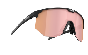 Bliz Hero, Matte Black Frame, Smoke with Rose-Gold Multi Lens Bliz Hero, Matte Black Frame, Smoke with Rose-Gold Multi Lens