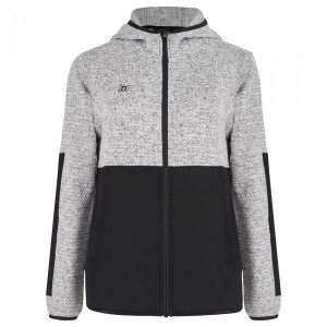 Noname Fleece Jacket Women's Grey Melange Noname Fleece Jacket Women's Grey Melange