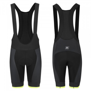 Noname WS Tailwind Bib Shorts Unisex Black Yellow Noname WS Tailwind Bib Shorts Unisex Black Yellow