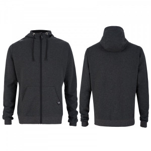 NONAME TRACK HOODIE WOMENS 23 BLACK/MELANGE NONAME TRACK HOODIE WOMENS 23 BLACK/MELANGE