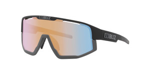 Bliz Fusion Small Nano Optics Nordic Light Matte Black, Coral/Orange Mirror Blue Lens Bliz Fusion Small Nano Optics Nordic Light Matte Black, Coral/Orange Mirror Blue Lens