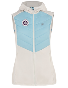 BIRCHLEGGINGS NONAME SEMI-CUSTOM HYBRID VEST WO WHITE/LIGHT BLUE BIRCHLEGGINGS NONAME SEMI-CUSTOM HYBRID VEST WO WHITE/LIGHT BLUE