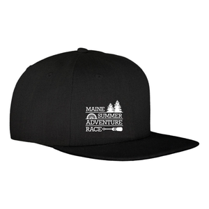 SMAR SEMI-CUSTOM SNAP Hat Black