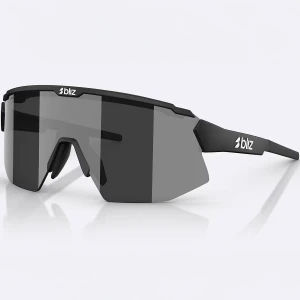 Bliz Breeze, Matt Black, Polarized Silver mirror  + SpareOrange contrast