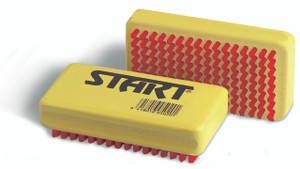 START FINISHING  BRUSH, FINE NYLON RED (POLISH)