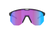 Bliz Hero Small Nano Optics Nordic Light, Matte Black Frame, Begonia with Blue Multi Contrast Lens