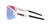 Bliz Matrix Nano Optics Nordic Light, Matte White Frame, Begonia with Blue Multi Contrast Lens Bliz Matrix Nano Optics Nordic Light, Matte White Frame, Begonia with Blue Multi Contrast Lens