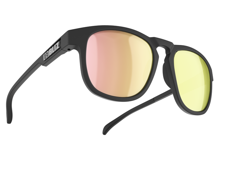 Bliz Ace, Matte Rubber Black Frame, Smoke with Rose-Gold Multi Lens Ace 64.95 Enjoy Winter