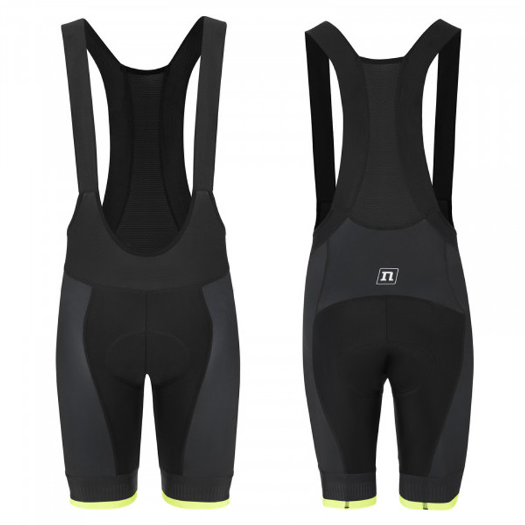 Noname WS Tailwind Bib Shorts Unisex Black Yellow