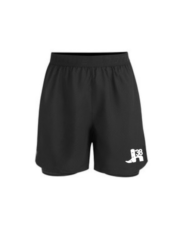 JH CUSTOM NONAME SPEED TECH RUNNING SHORTS UX BLACK