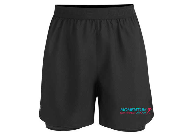 MNW SEMI-CUSTOM NONAME SPEED TECH RUNNING SHORTS UX BLACK