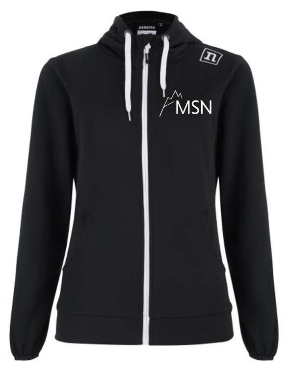 MAT-SU NORDIC SEMI-CUSTOM NONAME TRACK HOODIE WO'S BLACK