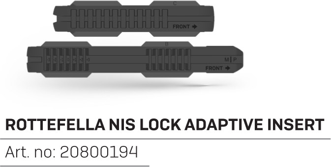 Rottefella RAP NIS Lock adapter inserts pair