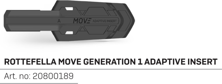 Rottefella RAP Move Nis Gen 1 head unit insert adapter m/tape single