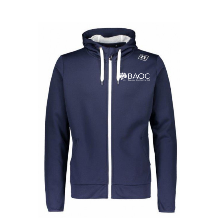 BAOC SEMI-CUSTOM NONAME TRACK HOODIE YOUTH/UNISEX NAVY
