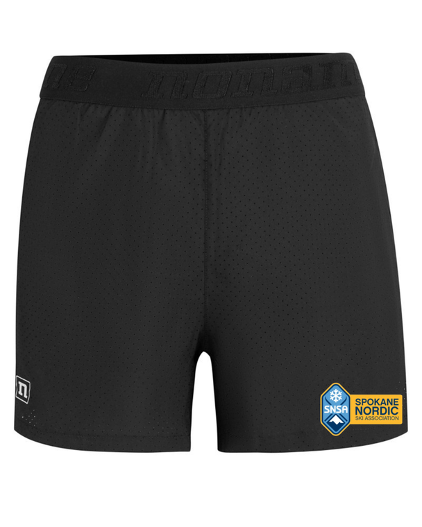 SNSA SEMI-CUSTOM NONAME SPEED TECH RUNNING SHORTS WO'S BLACK