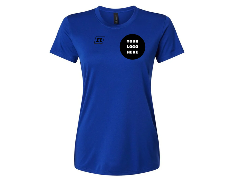 SEMI-CUSTOM Noname Function T-shirt Women's Blue