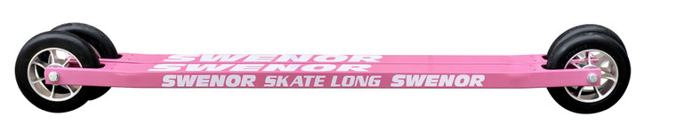 Swenor Skate Long Pink Edition with #2 Wheels Swenor Rollerskis 285 Enjoy Winter