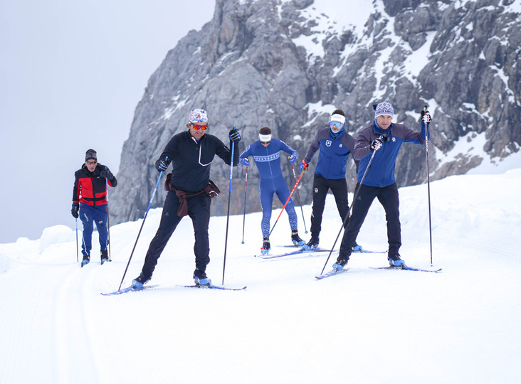 Spring Ski Picking, Austrian-Style
