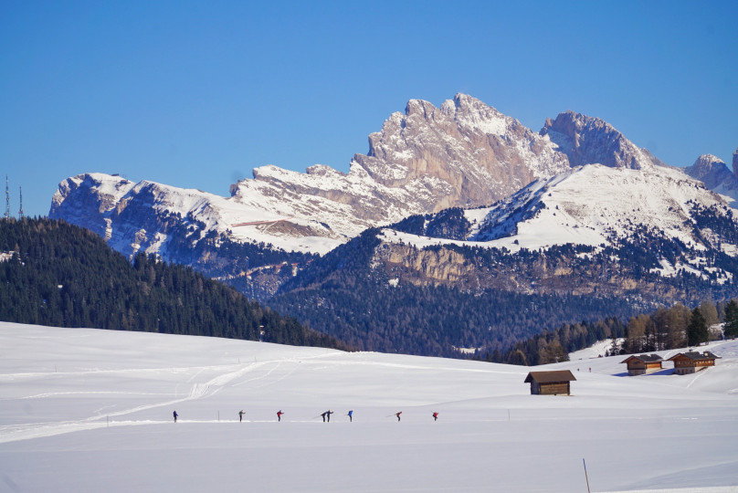 Holiday time in Italy: avoid the crowds and visit the Dolomites in winter