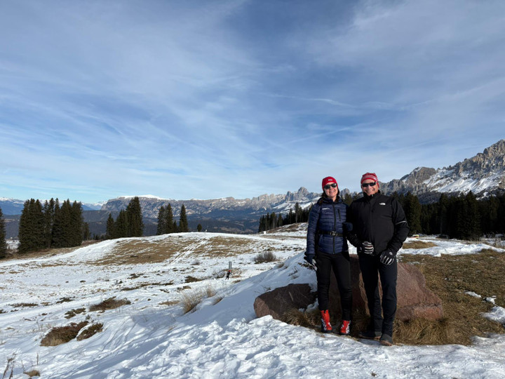 Skiing Seiser Alm on Lumi’s Tour De Ski Trip