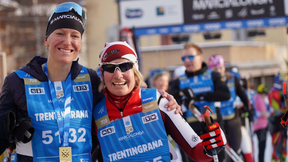 Why the classic only Marcialonga Ski Marathon is so popular. by Garrott Kuzzy