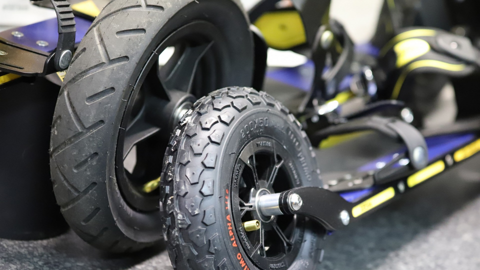 Off-Road rollerskis made with World Cup precision.  Off-Road rollerskis made with World Cup precision.