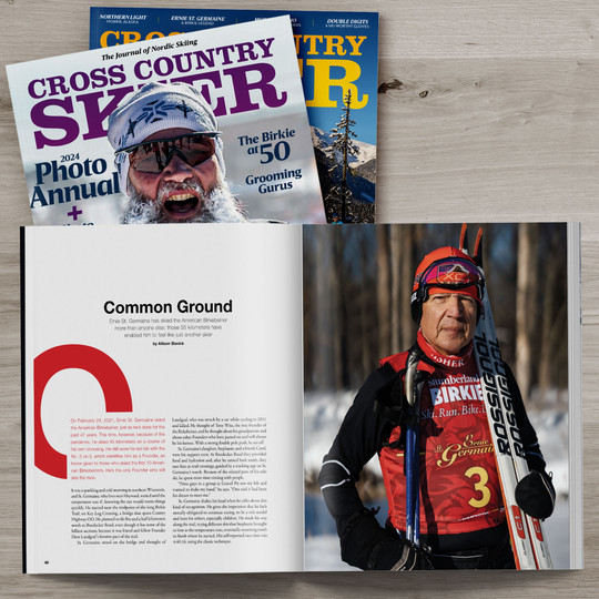 Cross Country Skier Magazine Promo The Legacy of Ernie St. Germaine