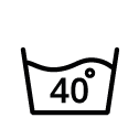 Washing machine no higher than 40°
