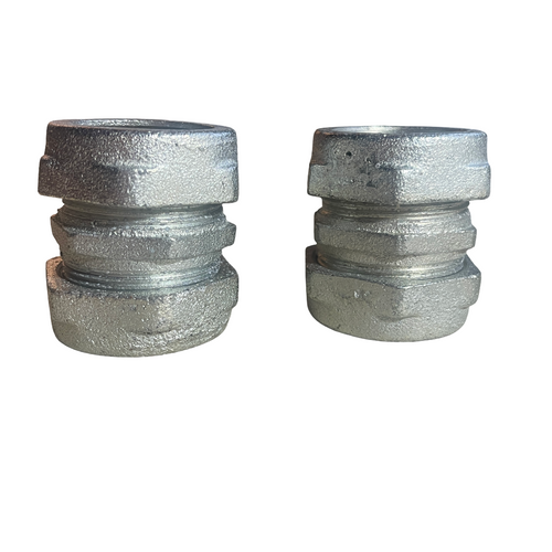 2pcs Eaton CPR23 1-1/4" Malleable Iron Compression Coupling pd 15z