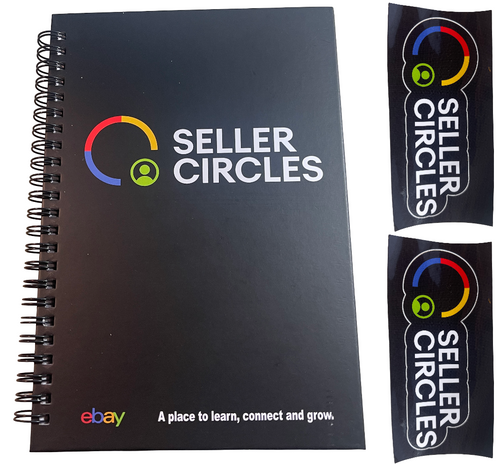 ebay OPEN2025 SWAG- VERY FIRST Seller Circles Collectibles NoteBook Stickers 12z ebay OPEN2025 SWAG- VERY FIRST Seller Circles Collectibles NoteBook Stickers 12z