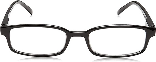 Foster Grant Men's Boston Black Polarized Square Readers 2.00 9z