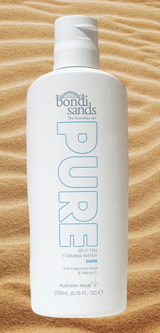 Bondi Sands Pure 6.76 oz Self Tan Tanner Tanning Foaming Water DARK 12z