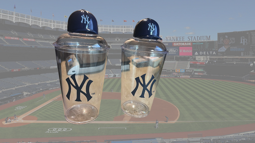 2pk YANKEE STADIUM SOUVENIR Milkshake+Cold Drink Sipping Cups SO CUTE! 14z 2pk YANKEE STADIUM SOUVENIR Milkshake+Cold Drink Sipping Cups SO CUTE! 14z